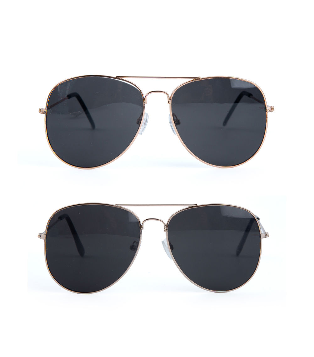 Tear Drop Metal Sunglasses, Assorted (1 pc)