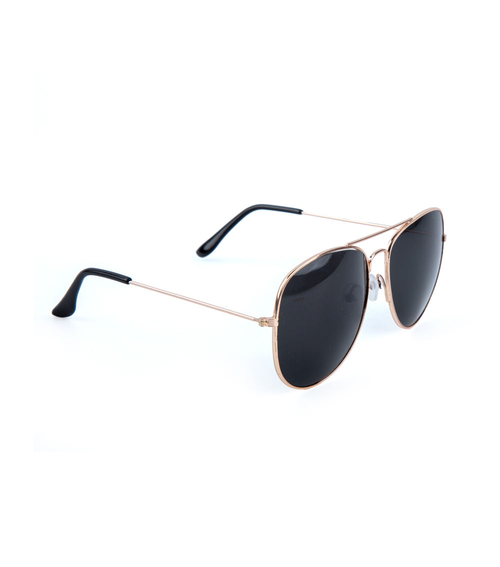 Tear Drop Metal Sunglasses, Assorted (1 pc)