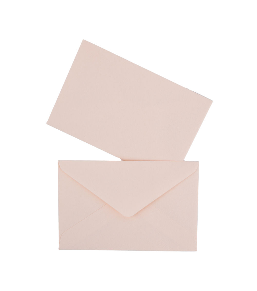 Message Card Envelopes – Peach Pink (10 Pieces)