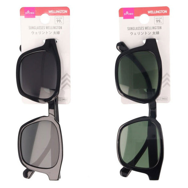 Wellington Thick Frame Sunglasses - Stylish and Durable Over