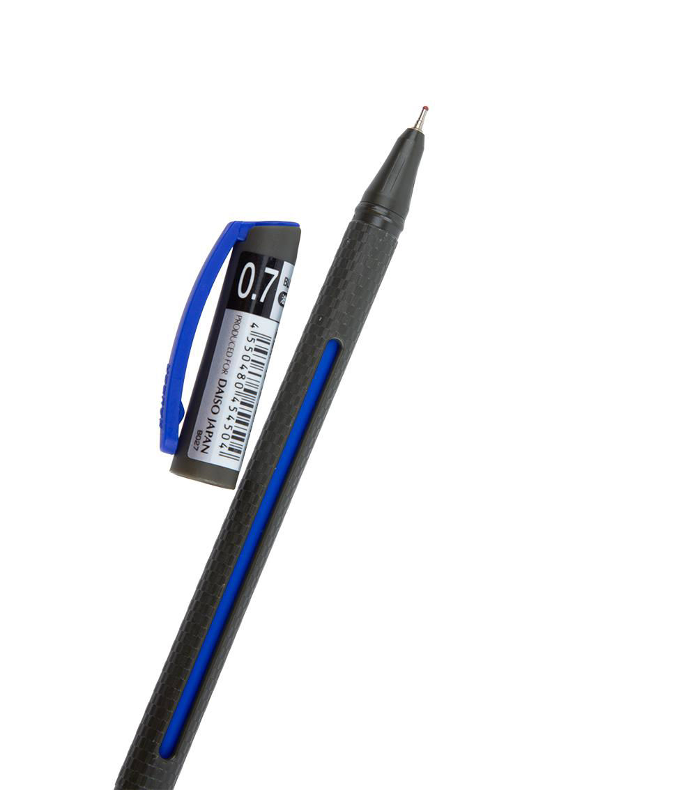 MOSAIC PATTERN BODY SMOOTH INK BALLPOINT PEN (BLUE, 0.7 MM,