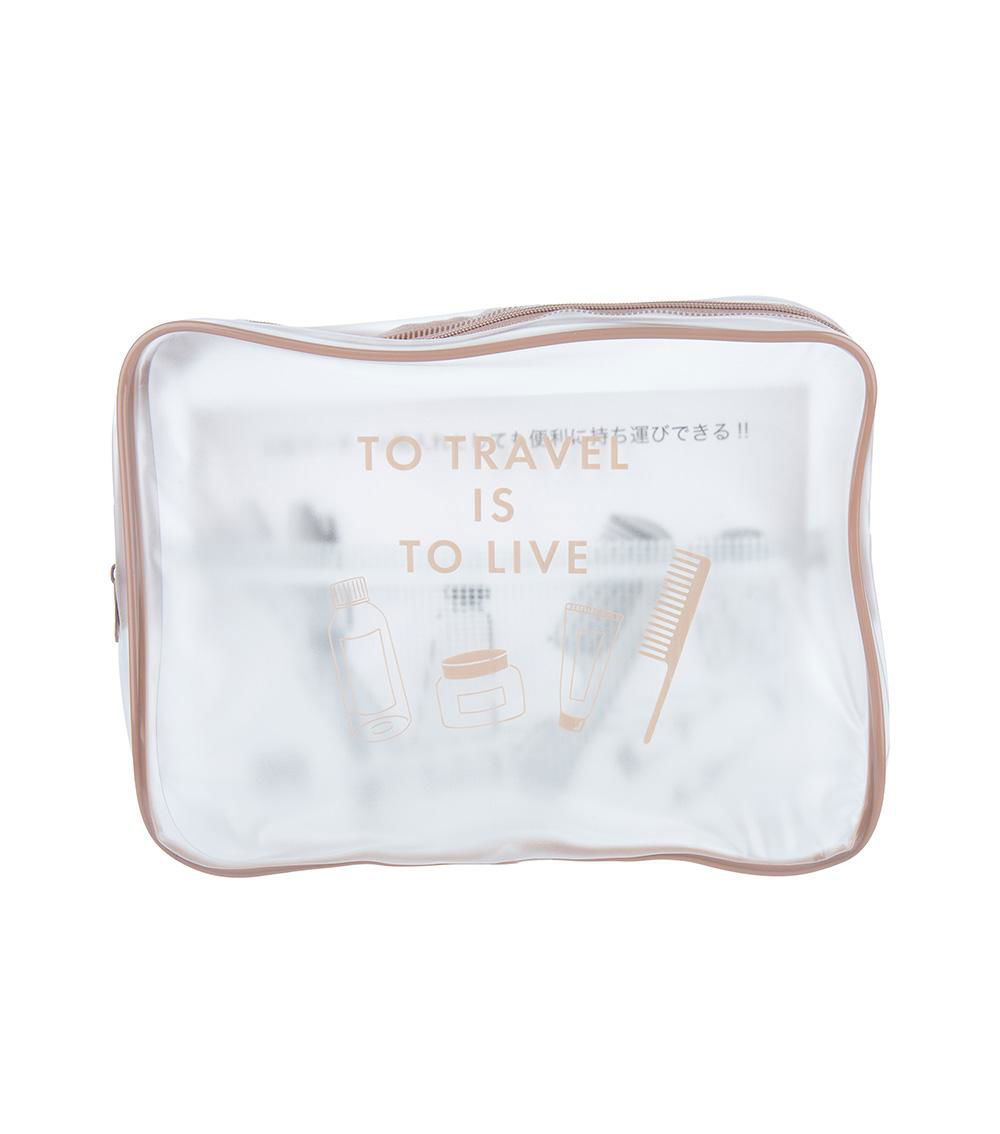 Clear Vinyl Pouch, Assorted (1 pc)