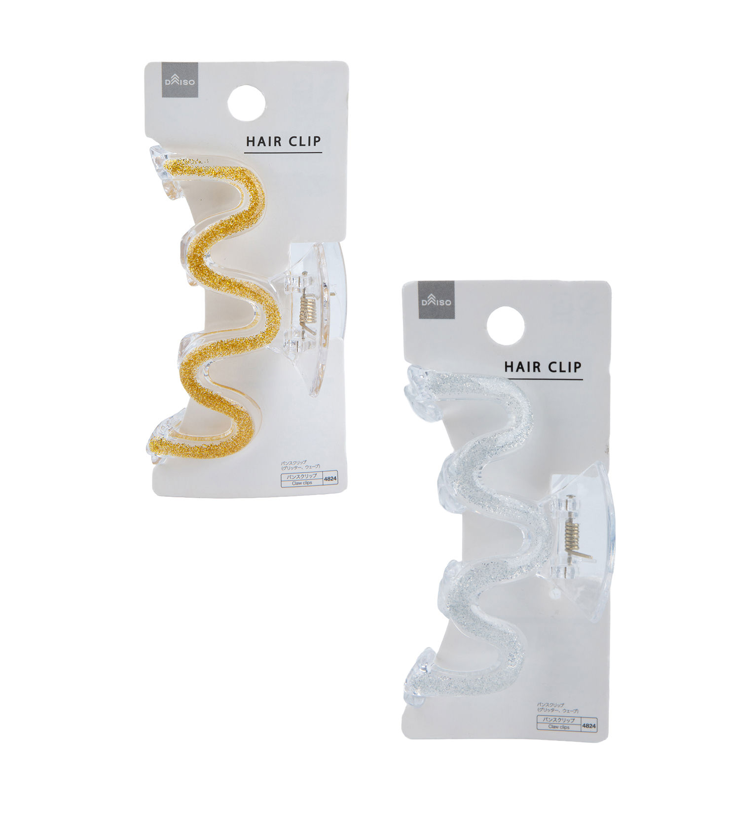 Glitter Wave Claw Clip, Assorted (1 pc)