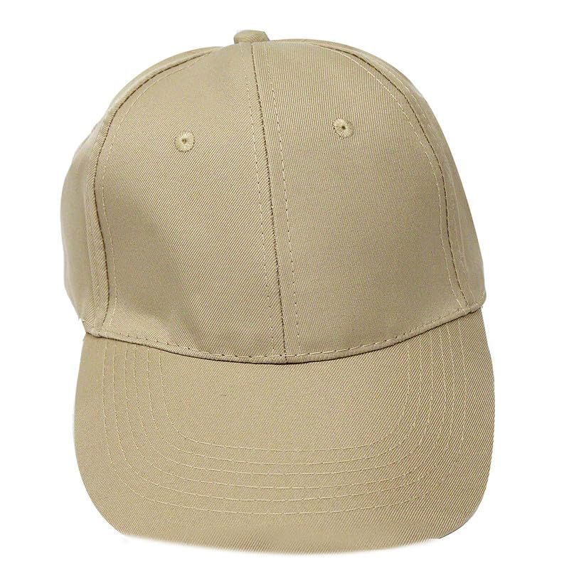 Unisex Plain Low Profile Cap – Assorted (1 Pc)