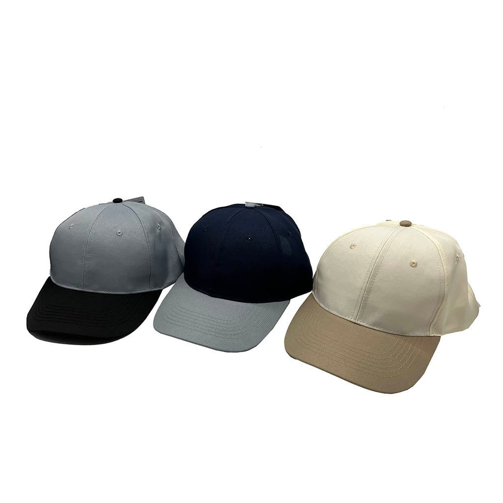 Unisex Two-Tone Baseball Cap – Assorted (1 Pc)