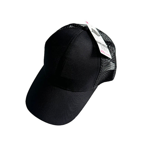 Unisex Lightweight Mesh Cap – Black