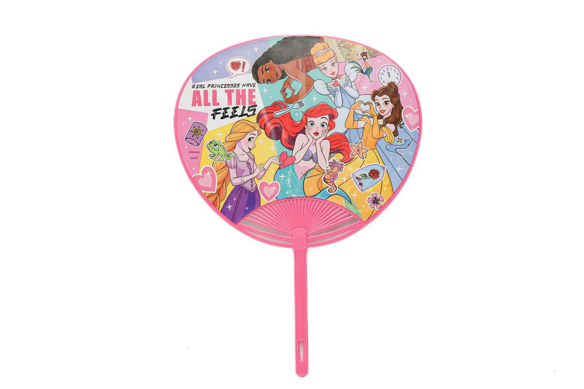 Disney Princess “All the Feels” Hand Fan – Pink