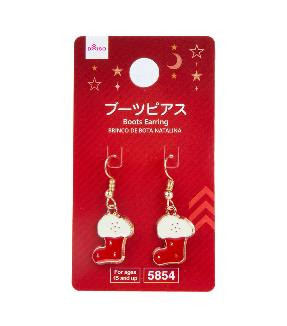 Christmas Boots Earring – Assorted (1 pc)