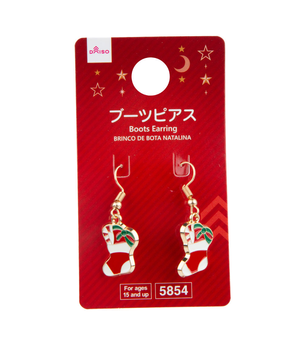 Christmas Boots Earring – Assorted (1 pc)