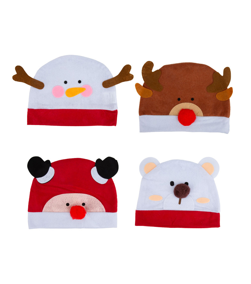 Christmas Character Hat – Assorted (1 pc)