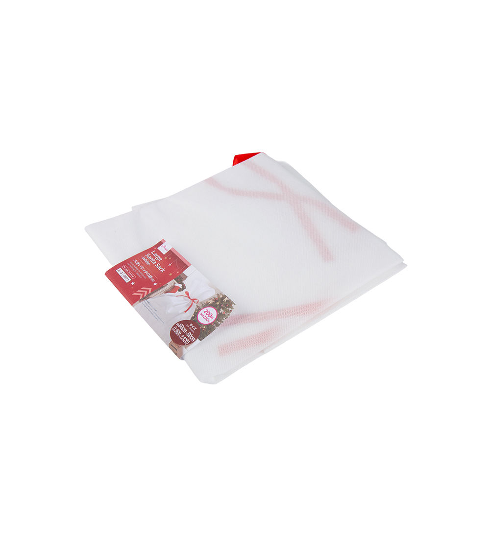 Christmas Large Santa Sack – White