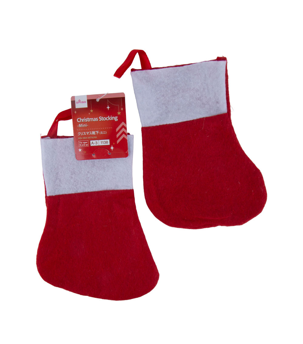 Christmas Stocking – Mini, 2 pcs