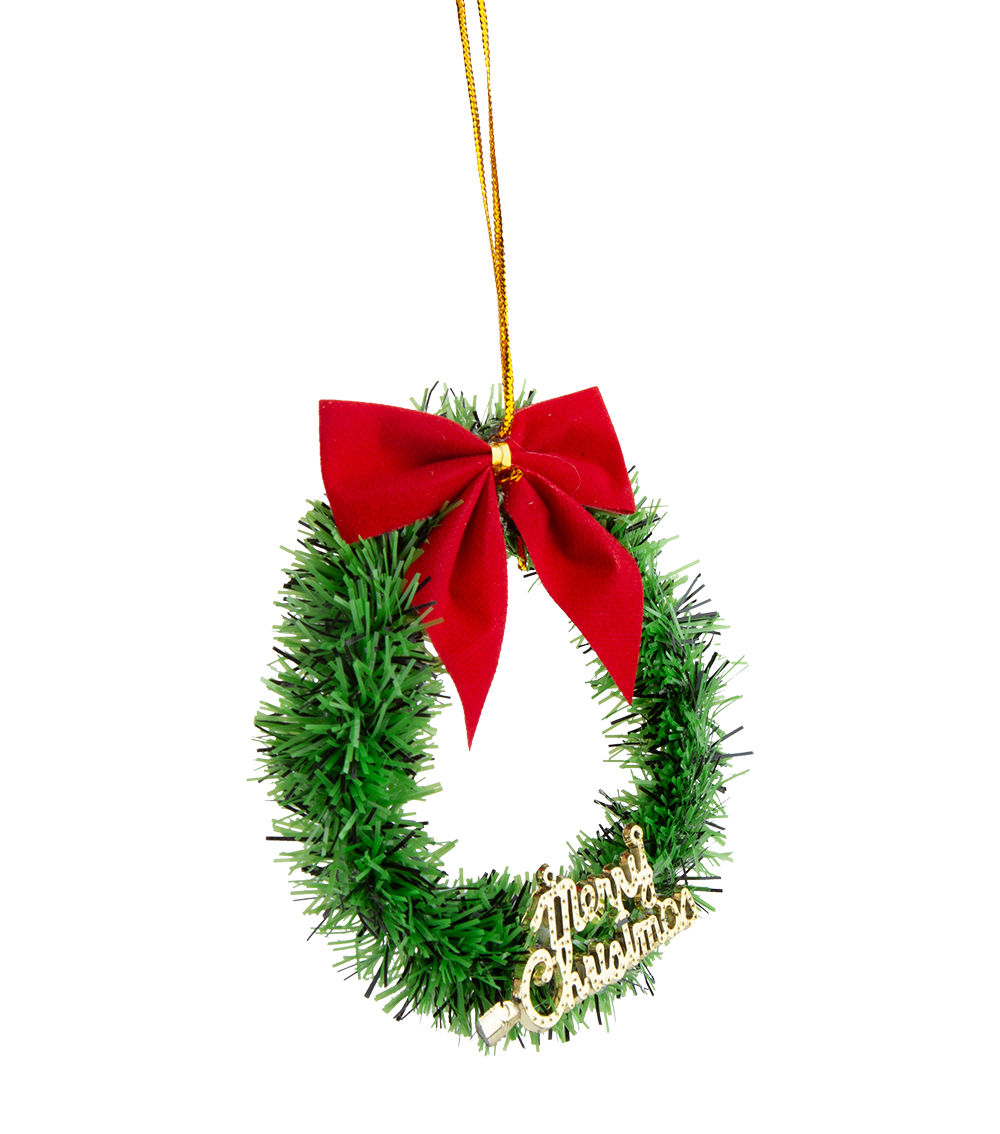 Mini Christmas Wreath - Green