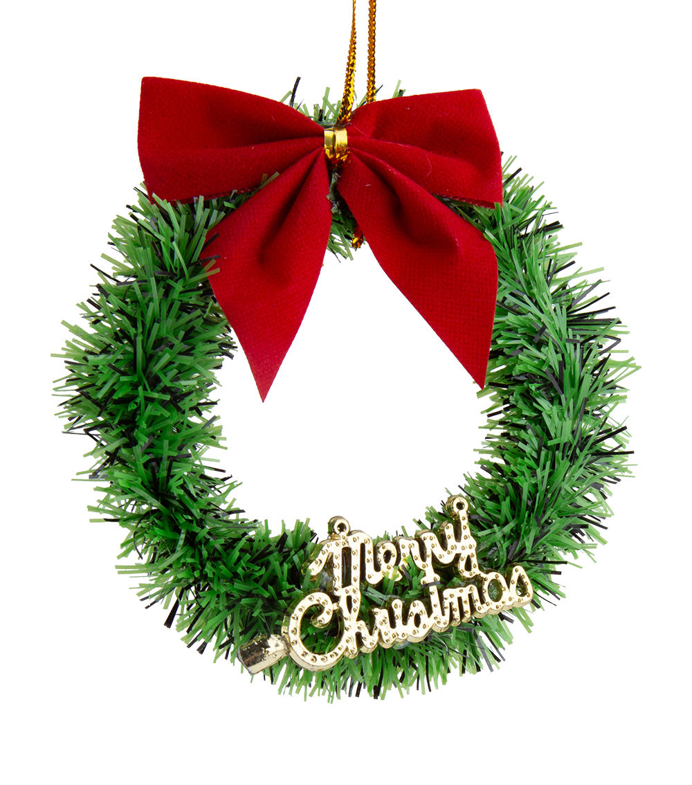Mini Christmas Wreath - Green