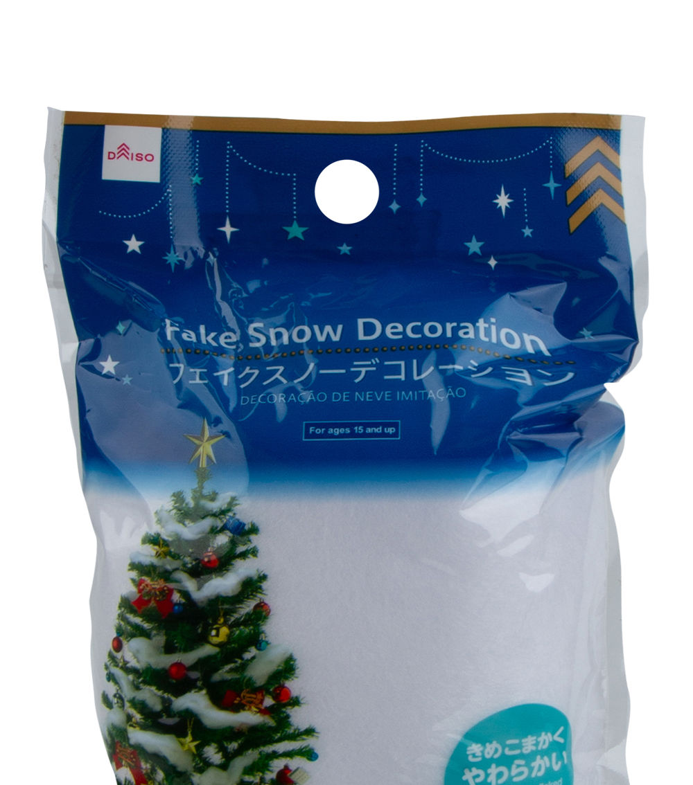 Christmas Fake Snow Decoration - White