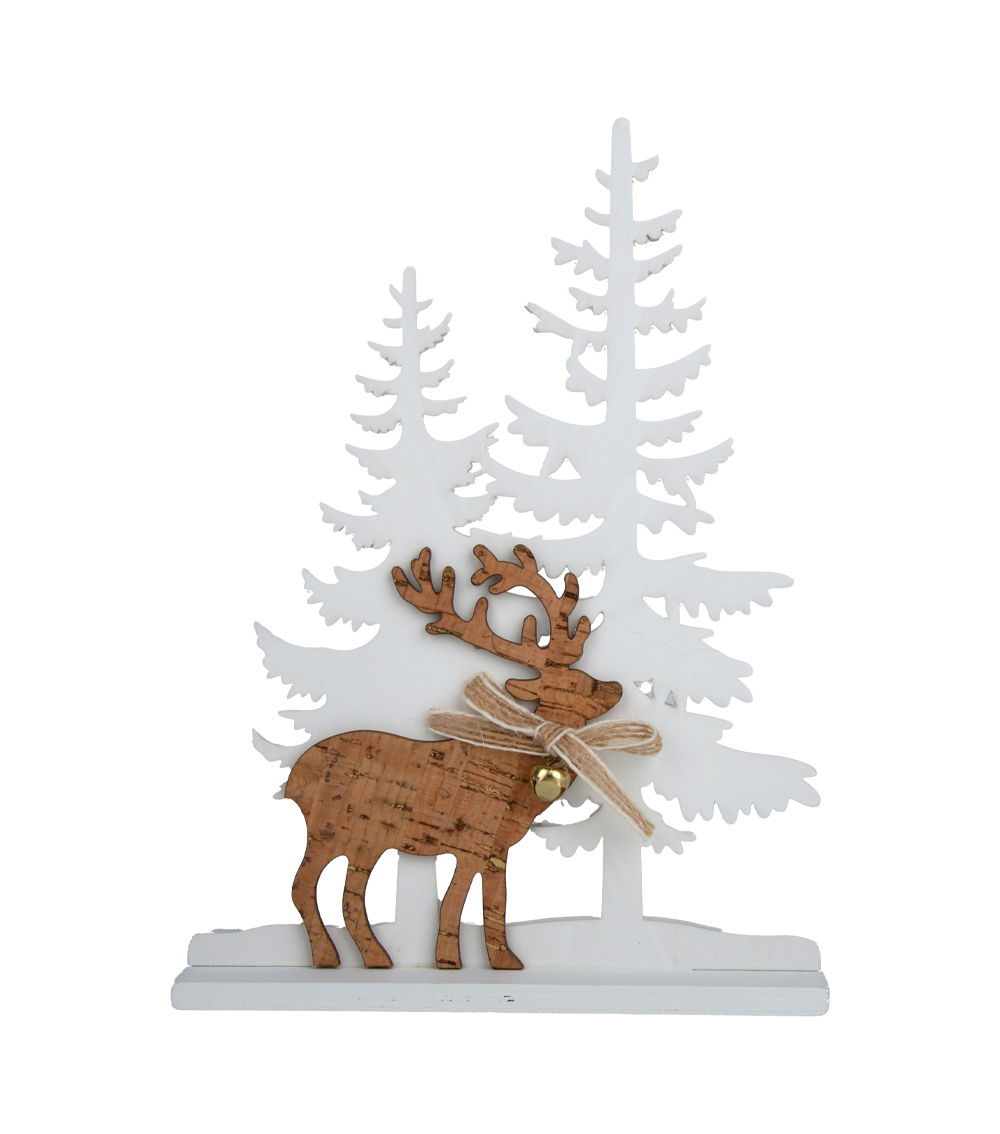 Christmas Wooden Decoration – Assorted (1 pc)