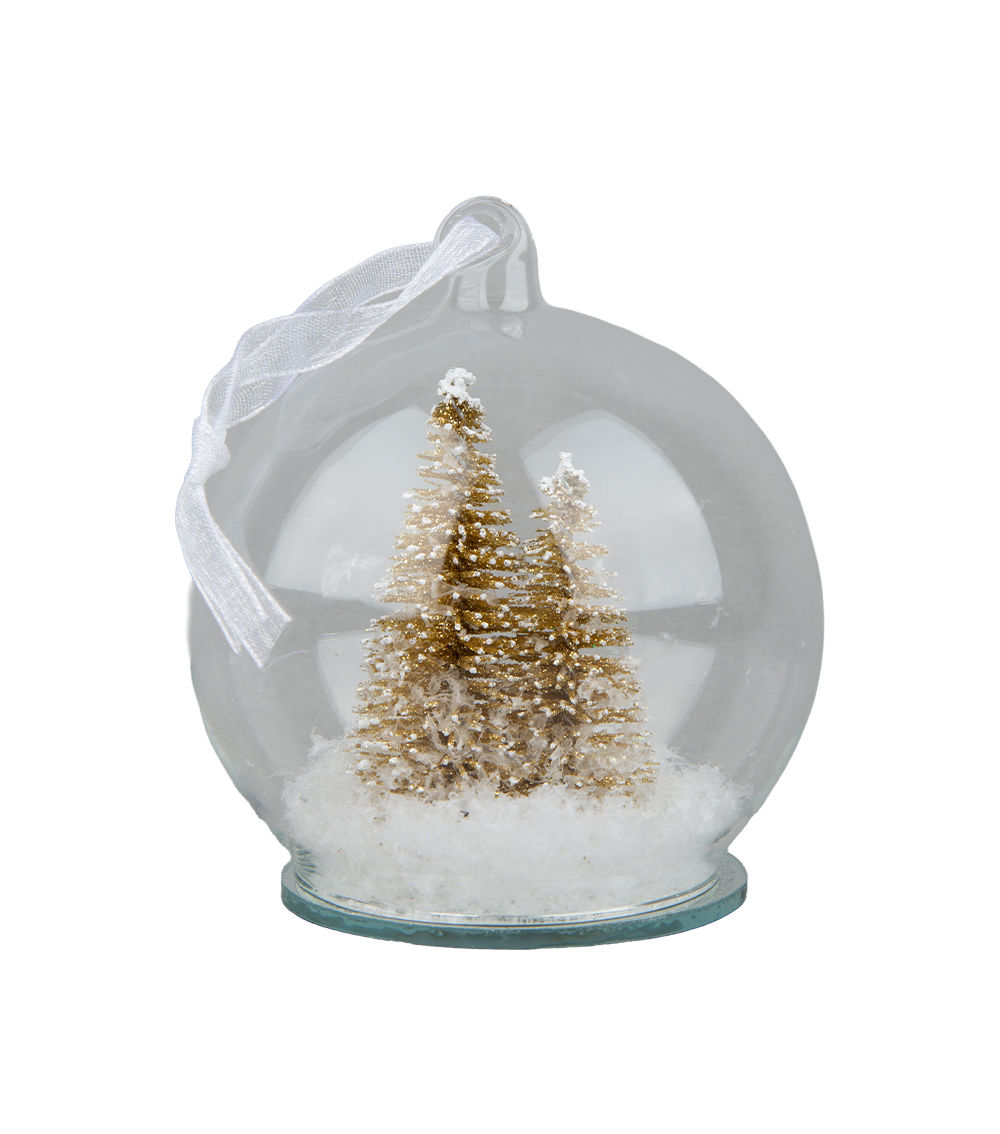 Christmas Glass Ornament – Assorted (1 pc)