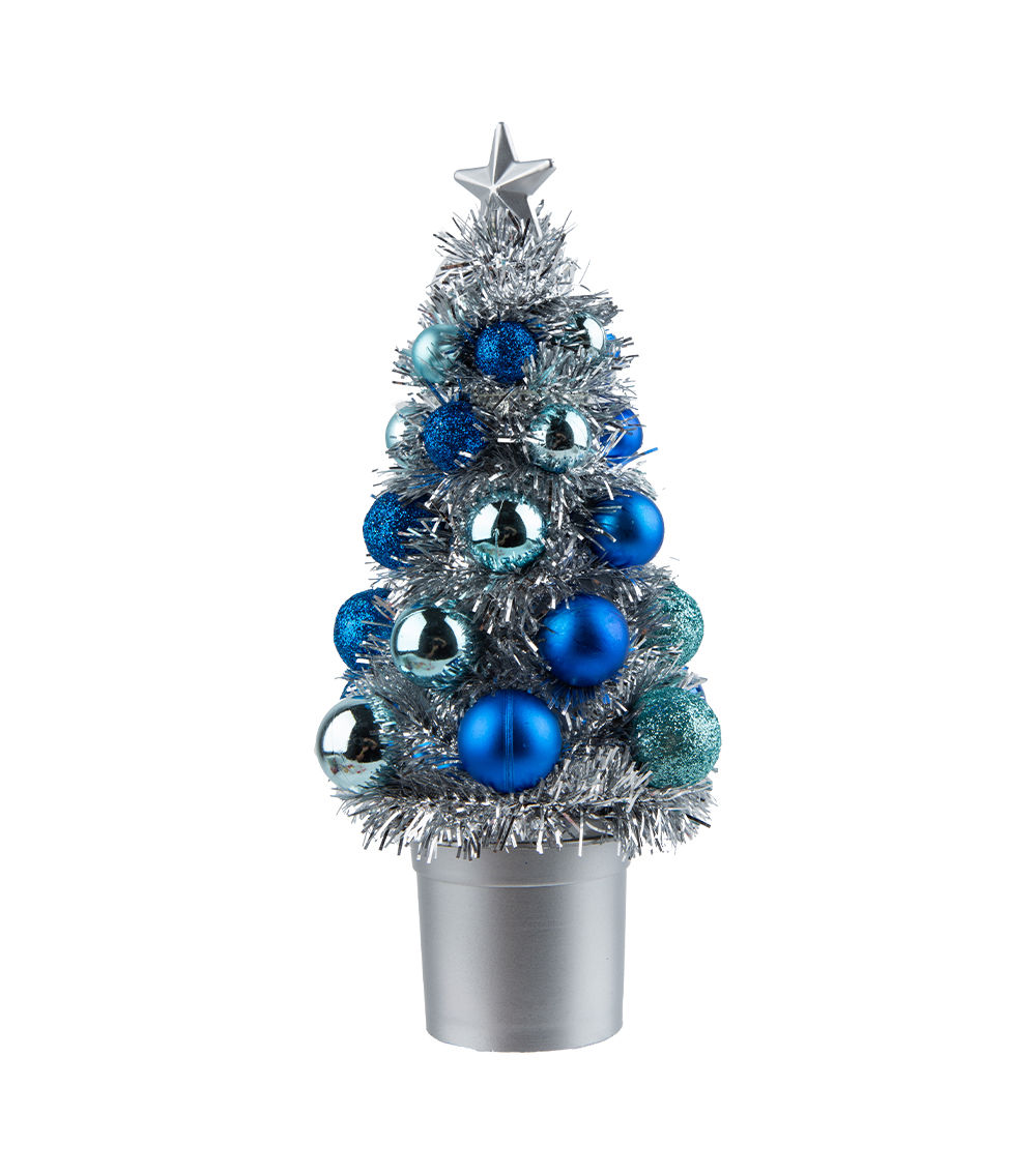 Christmas Mini Tree with Ball – Assorted (1 pc)