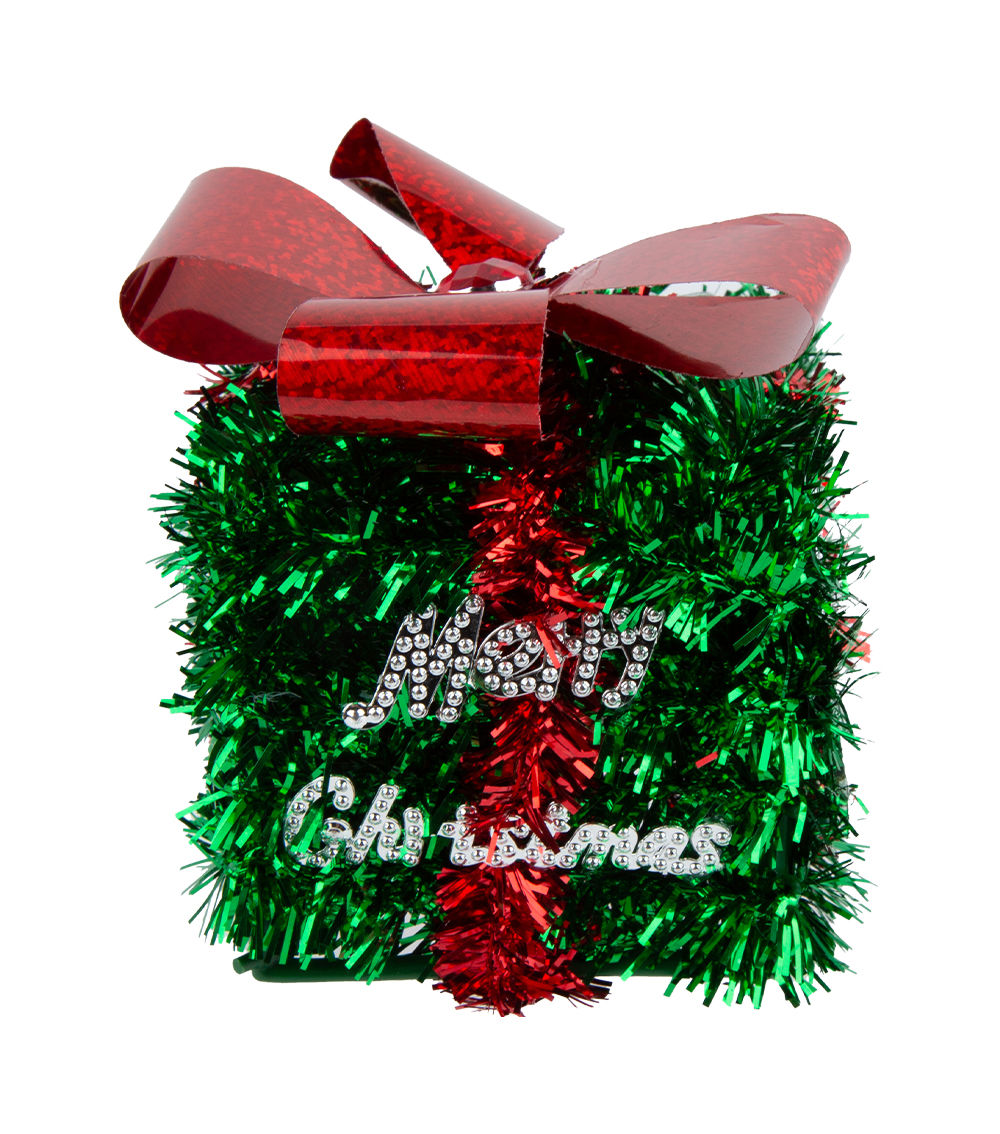 Christmas Sparkling Garland – Gift – S, Assorted (1 pc)