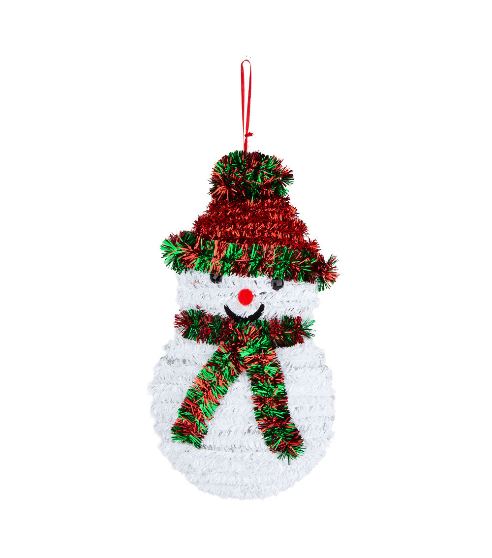 Christmas Sparkling Garland Ornament – Assorted (1 pc)