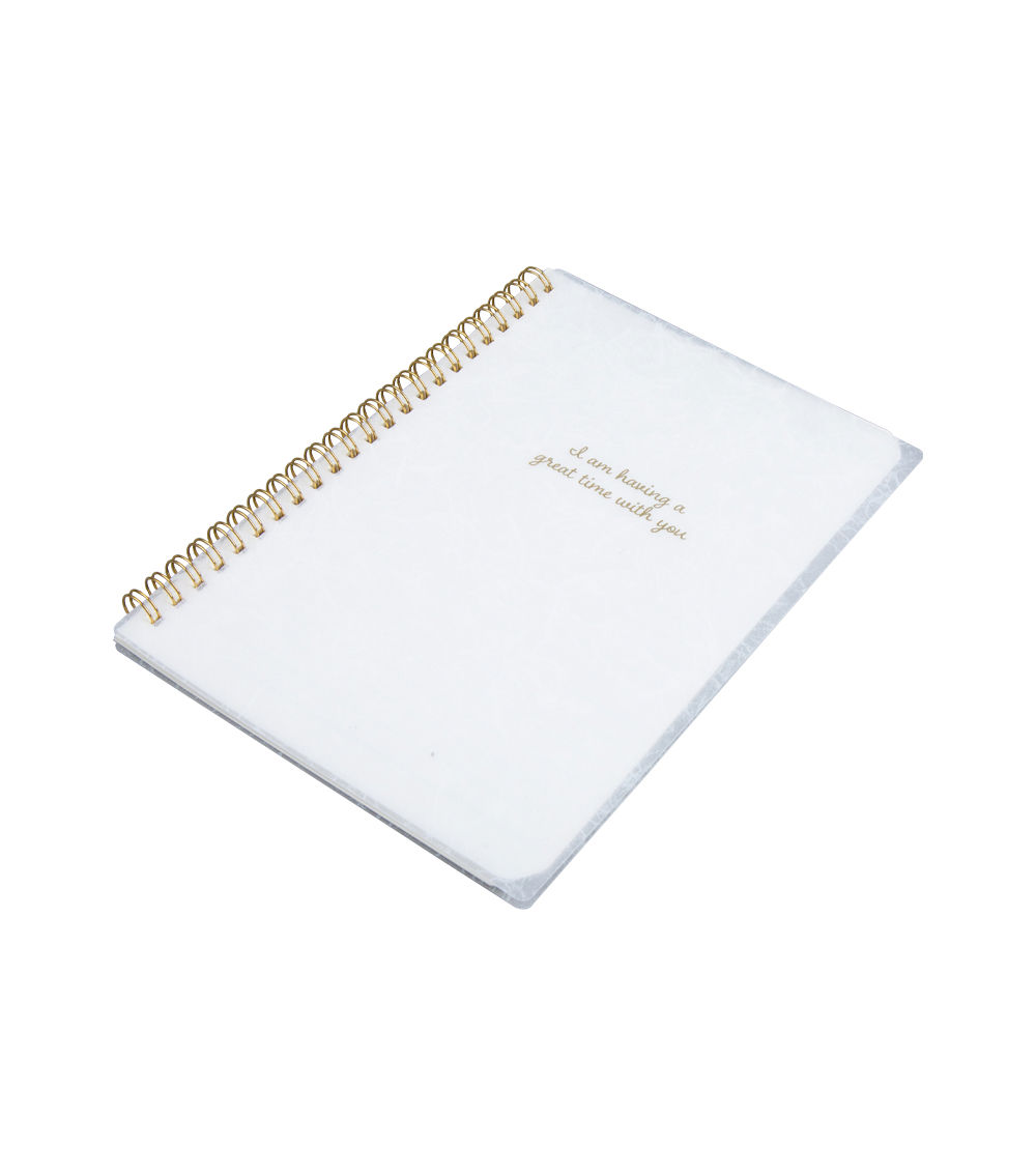 Spiral Notebook-simple logo-A5-