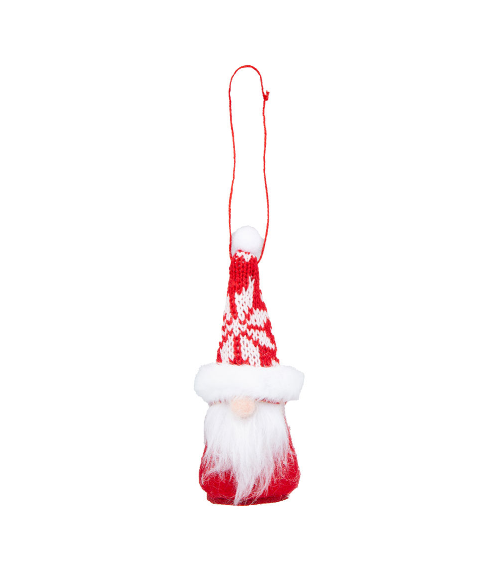 Christmas Fabric Ornament – Tomte A, Assorted (1 pc)