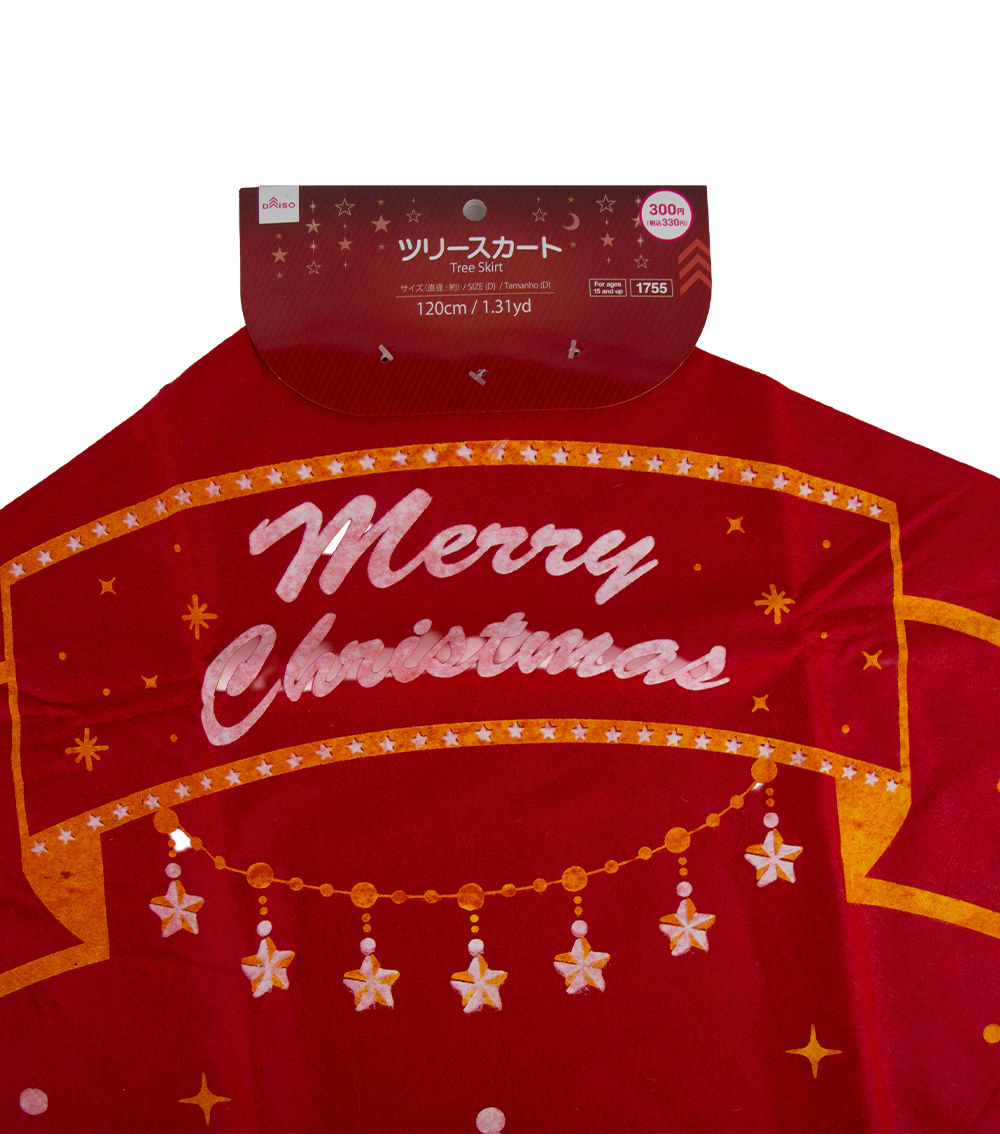 Christmas Tree Skirt – 1.31 yd (120 cm), Assorted (1 pc)