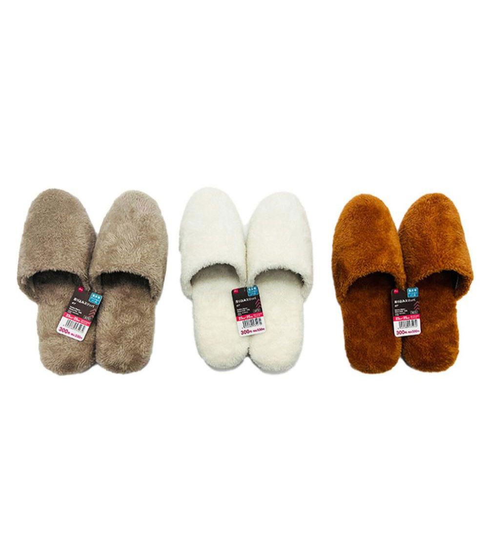 Memory Foam Slippers, Assorted (1 pc)-US 5-7/EU 36-39.5
