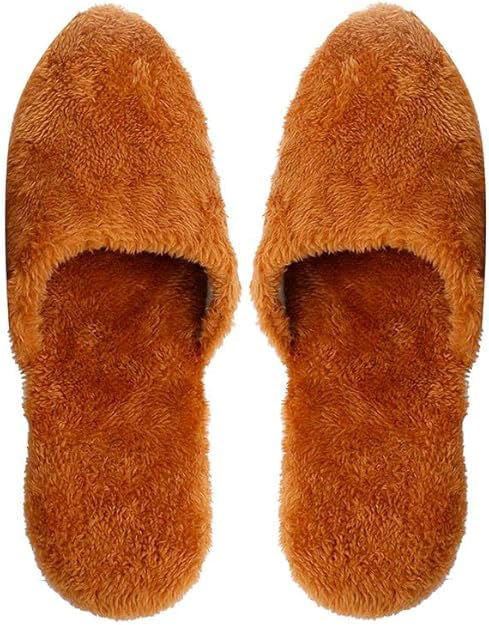 Memory Foam Fluffy Slippers, Assorted (1 pc)-US 7-9/EU 40-43