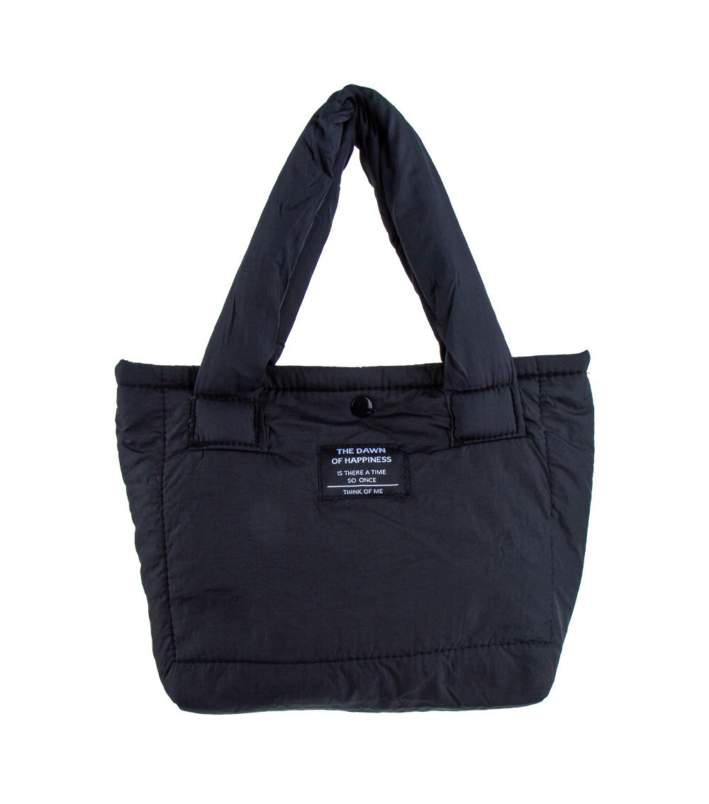 Down Style Padded Tote Bag, Assorted (1 pc)