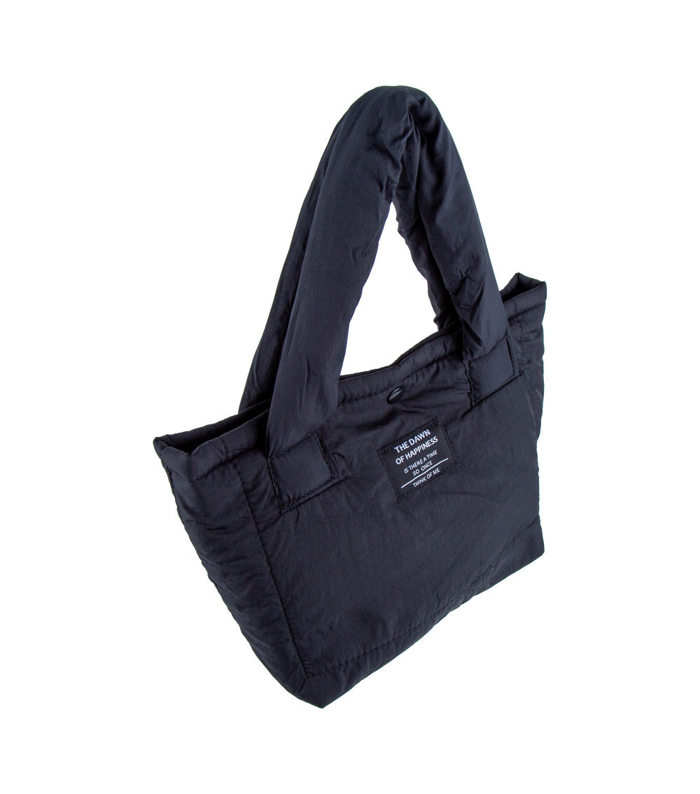 Down Style Padded Tote Bag, Assorted (1 pc)