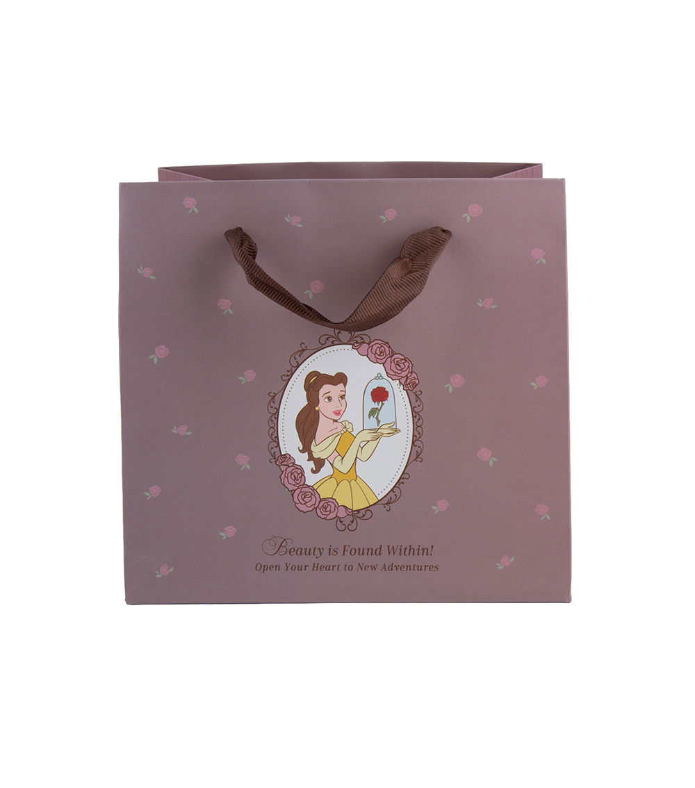 Beauty and the Beast Paper Handle Bag, Assorted (1 pc)
