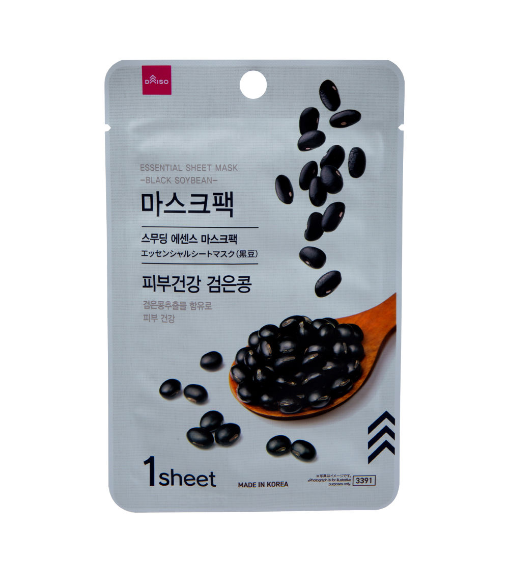 Essential Face Mask - Firming & Anti-aging (Black Soybean)