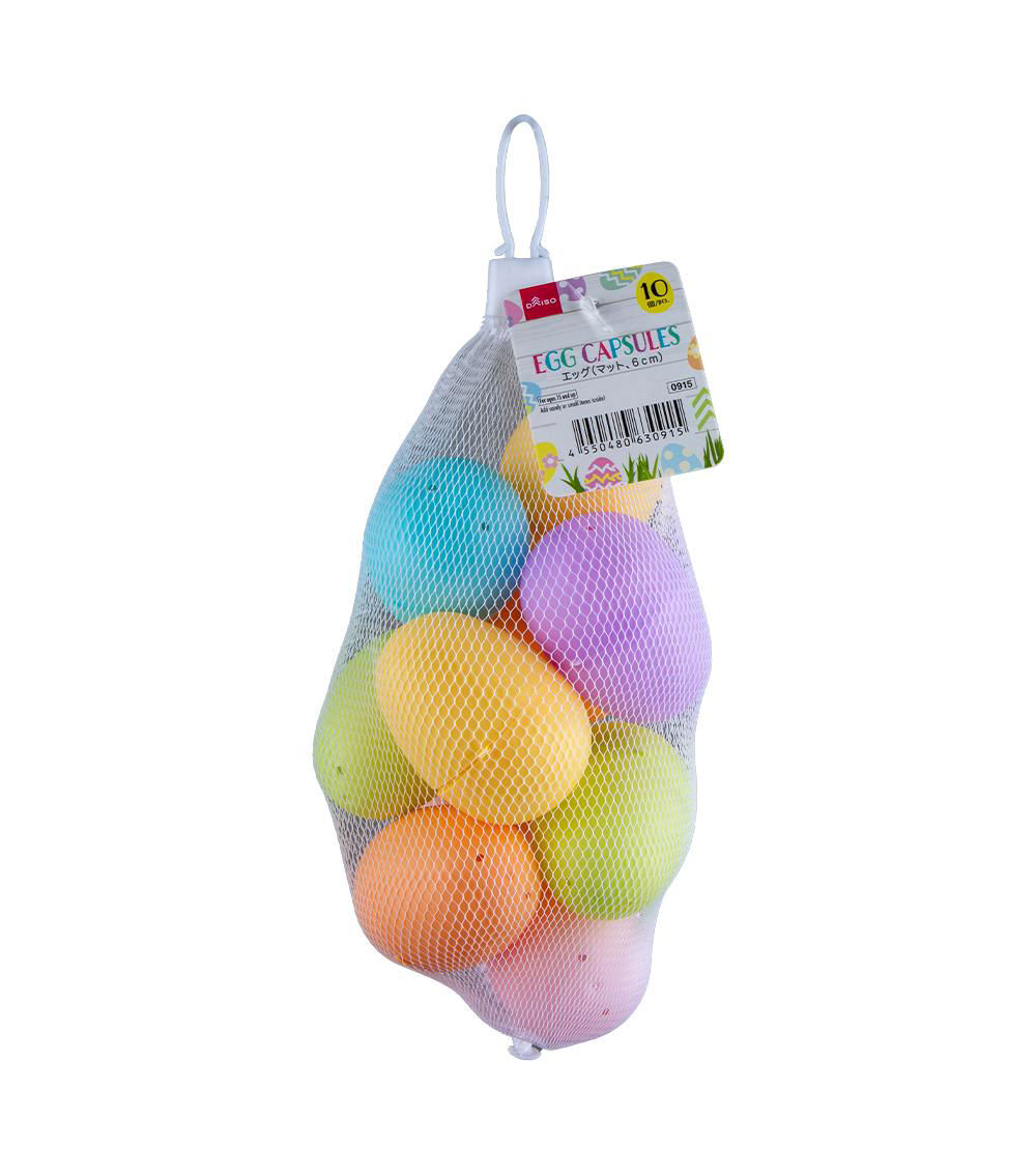 Easter Eggs – Matte Finish, 6 cm, 10 pcs