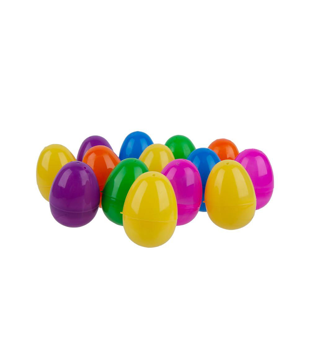 Easter Eggs, Multicolor (14 pcs) - 6cm
