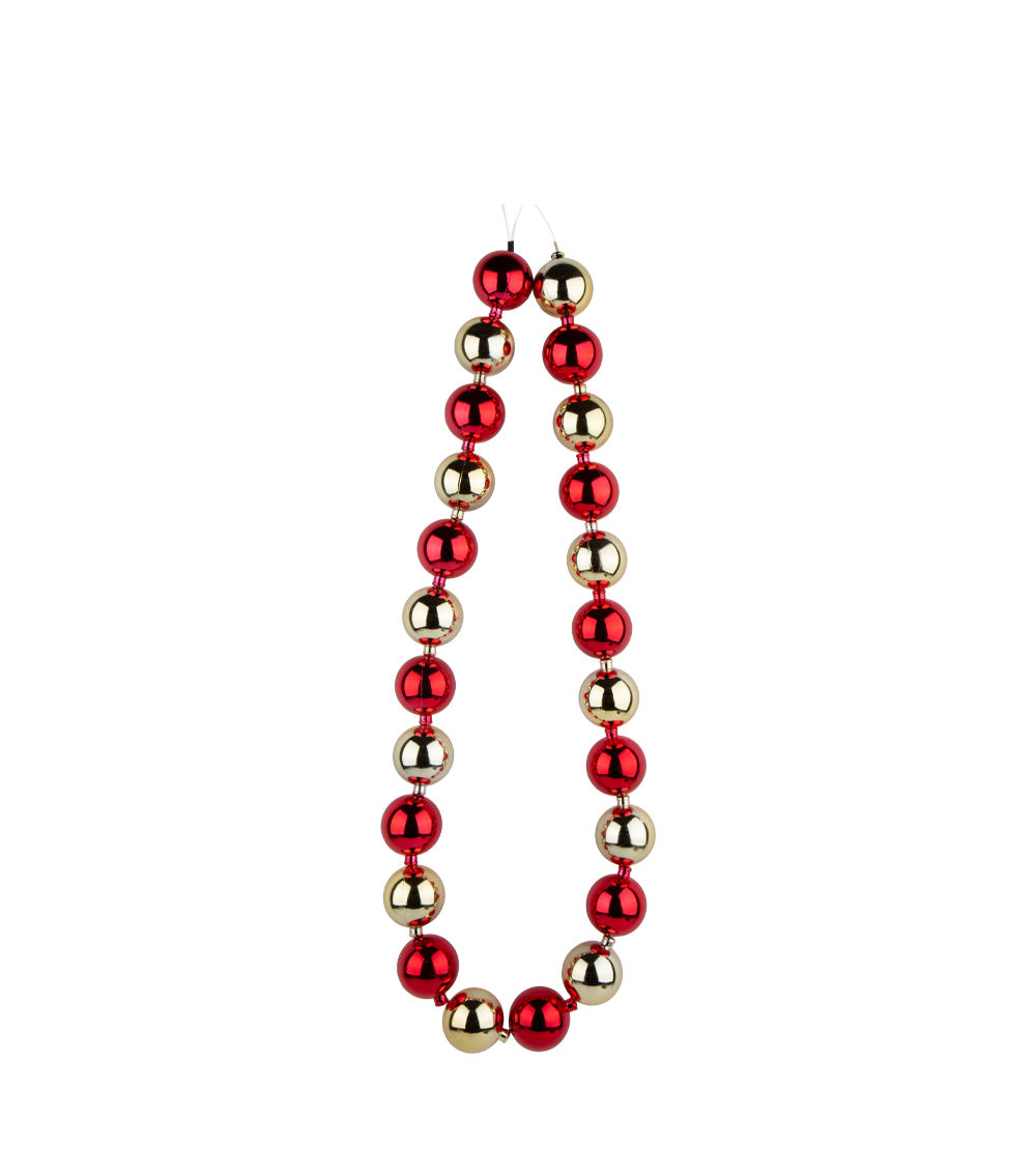 Christmas Ball Garland – B, Assorted (1 pc)