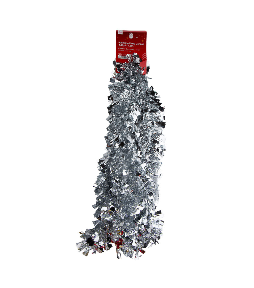 Sparkling Party Garland – 1.96 yd / 1.8 m – Assorted (1 pc)