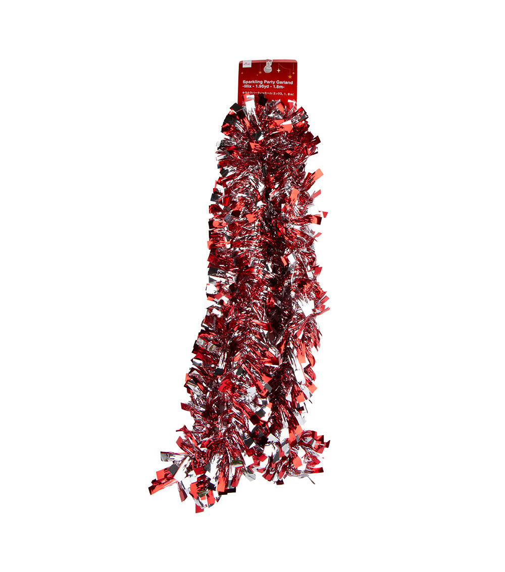 Sparkling Party Garland - Mix – 1.96yd/1.8m, Assorted (1 pc)