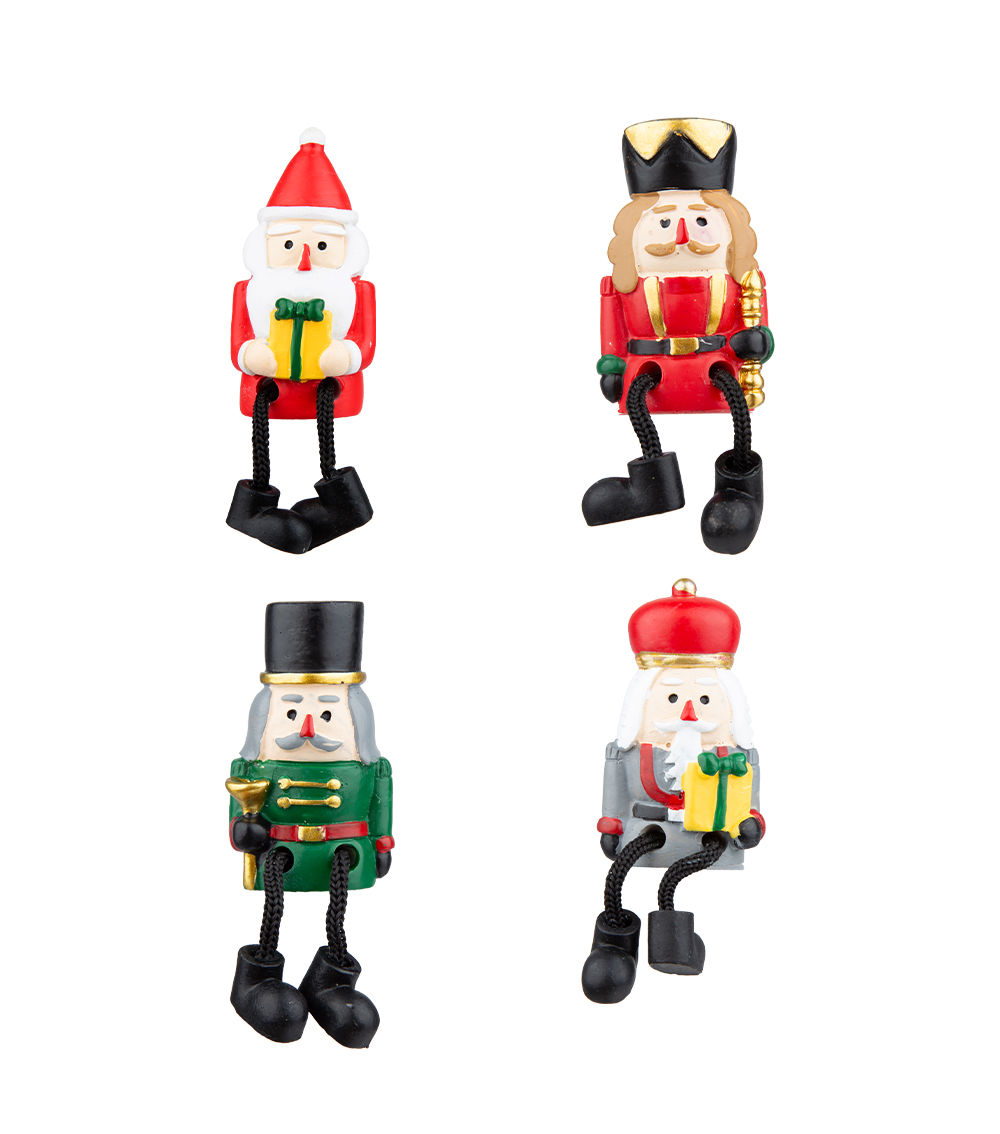 Miniature Dangling Decoration – Nutcracker – Assorted (1 pc)