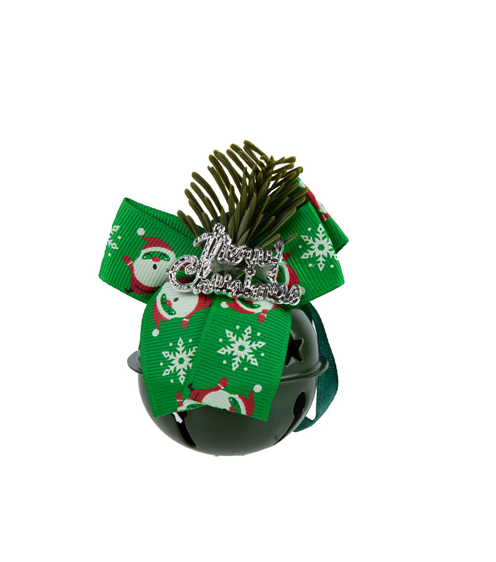 Round Bell Ornament – Assorted (1 pc)