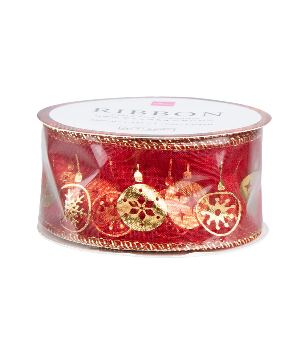 Ribbon – CF Plaid and Organdie, Assorted (1 pc)