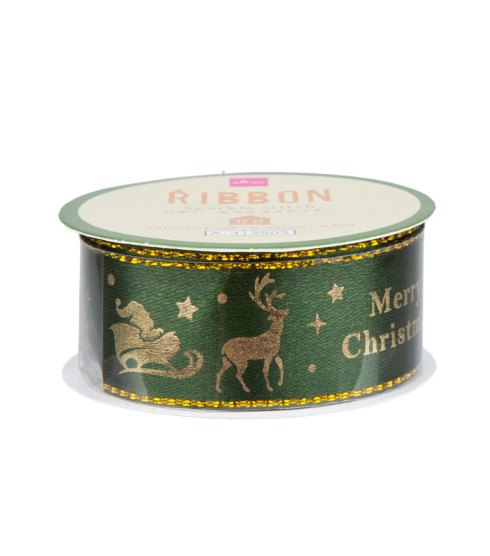 Ribbon – CF Sparkle Stitch, Christmas, Assorted (1 pc)
