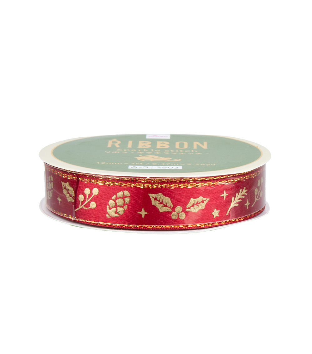 Ribbon – CF Sparkle Stitch, Christmas, Assorted (1 pc)
