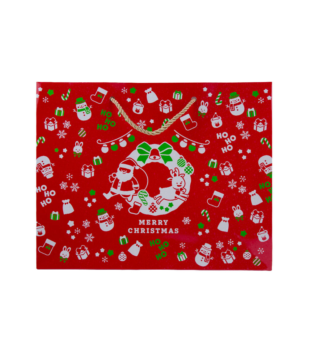 Handle Bag – CF Mix Hologram Horizontal, Red