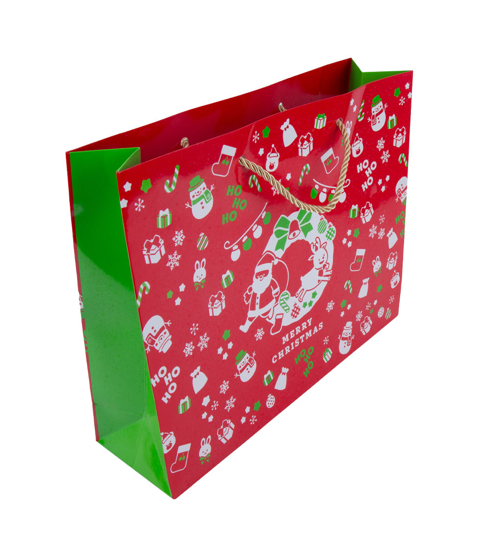 Handle Bag – CF Mix Hologram Horizontal, Red