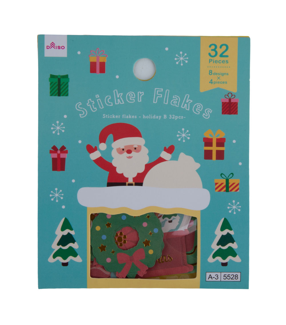 Sticker Flakes – CF Holiday B, (32 pcs)