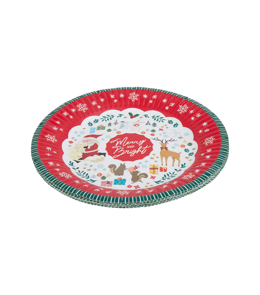 Paper Plates – CF Round, (8 pcs)