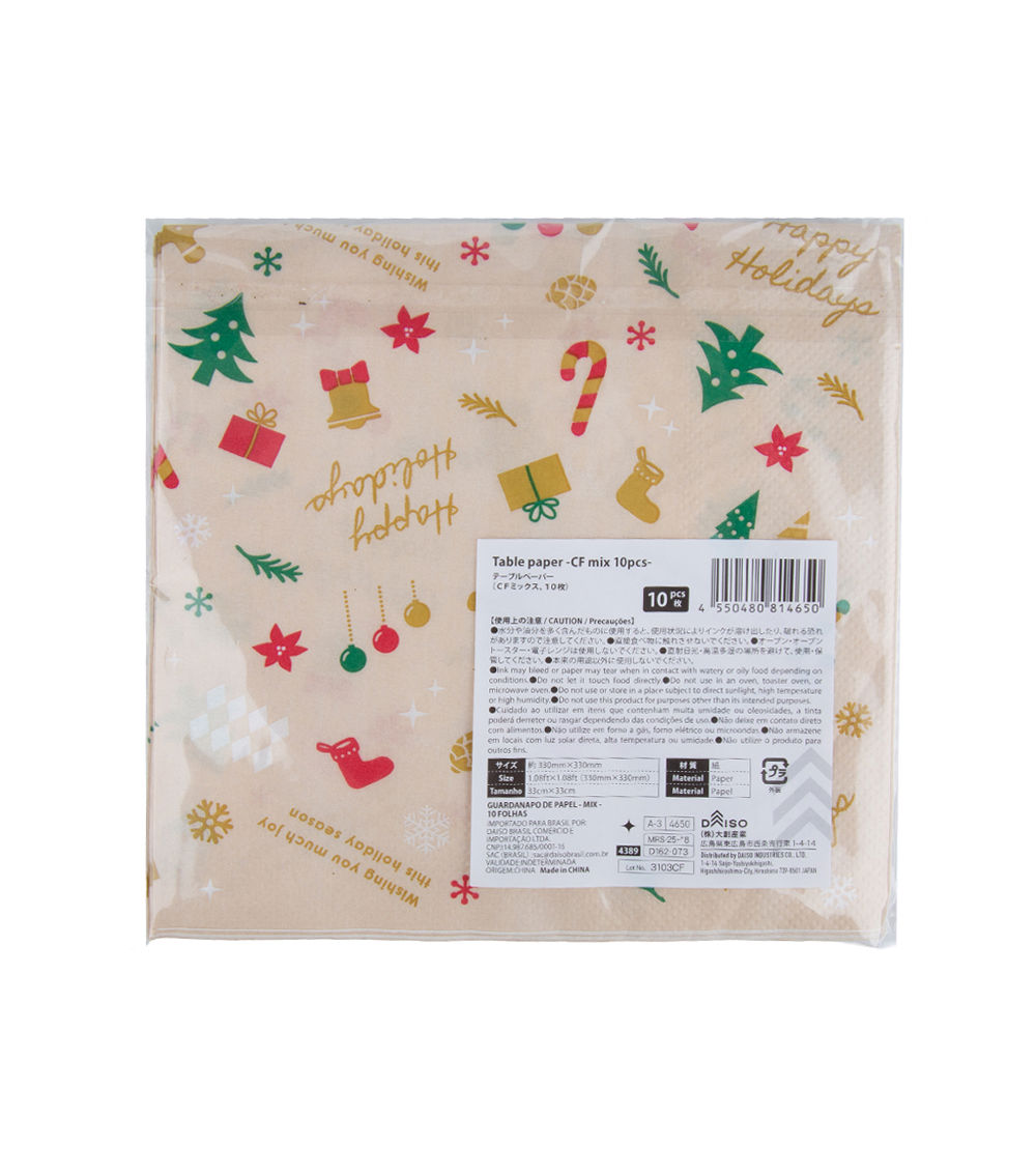 Table Paper – CF Mix, (10 pcs)