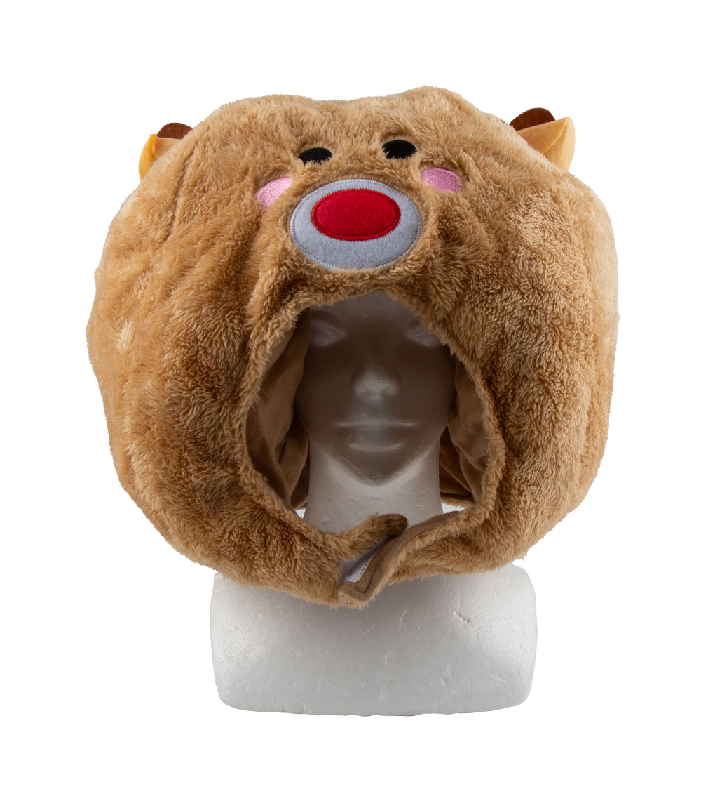 Christmas Fluffy Hat – Assorted (1 pc)