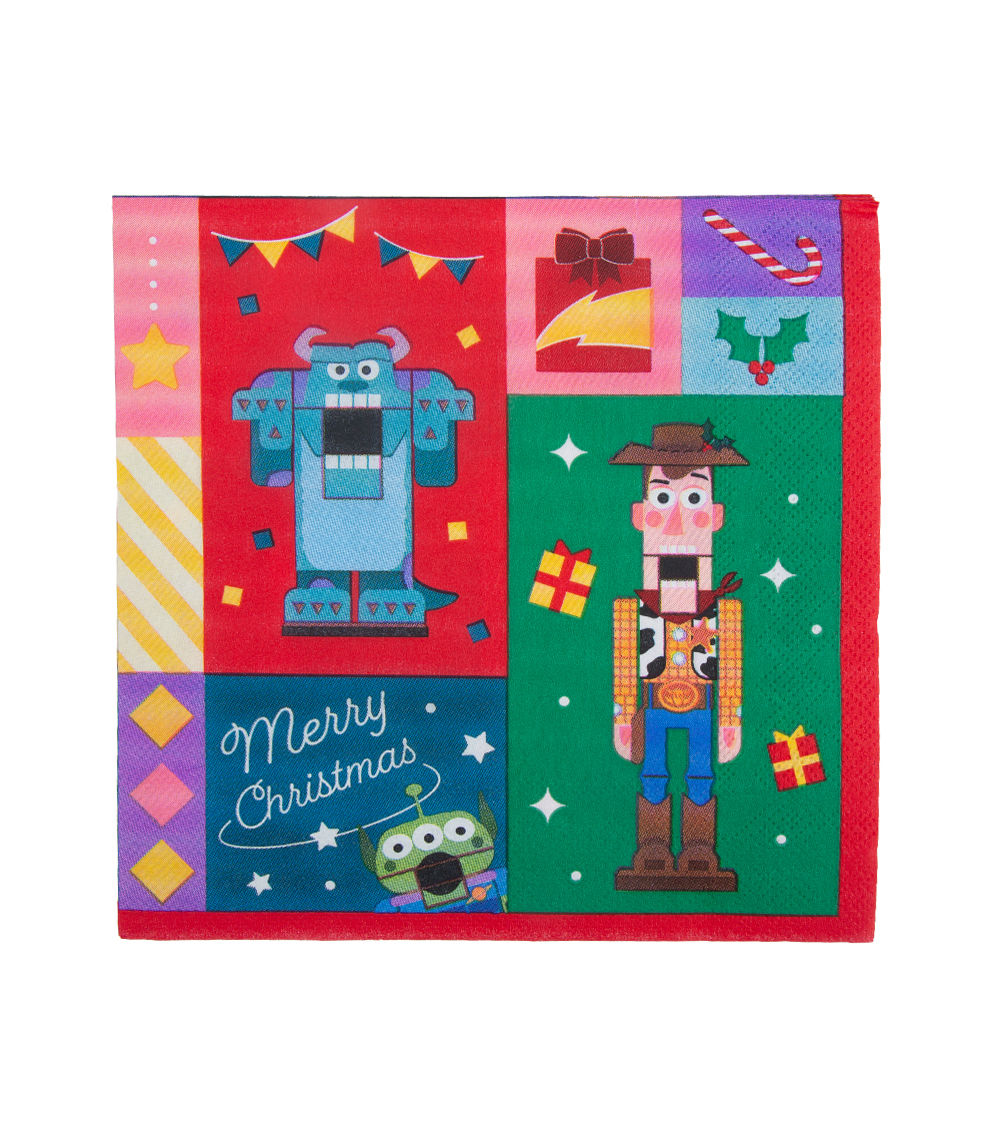 Table Paper – Christmas CF – Pixar, (10 Sheets)